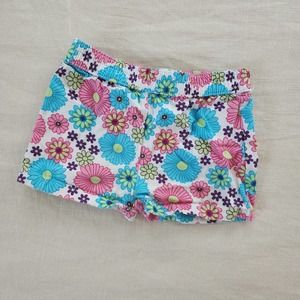 Vintage Flower Power Shorts 6-9 months